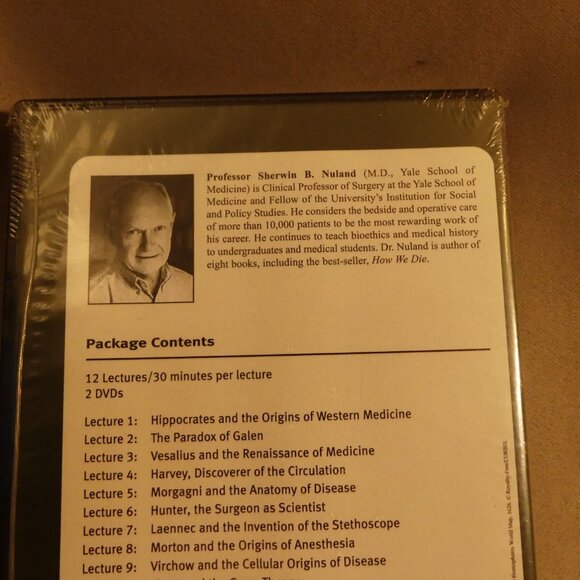 The Great Courses Doctors: The History of Scientific Medicine Revealed NEW SEAL - Picture 5 of 7